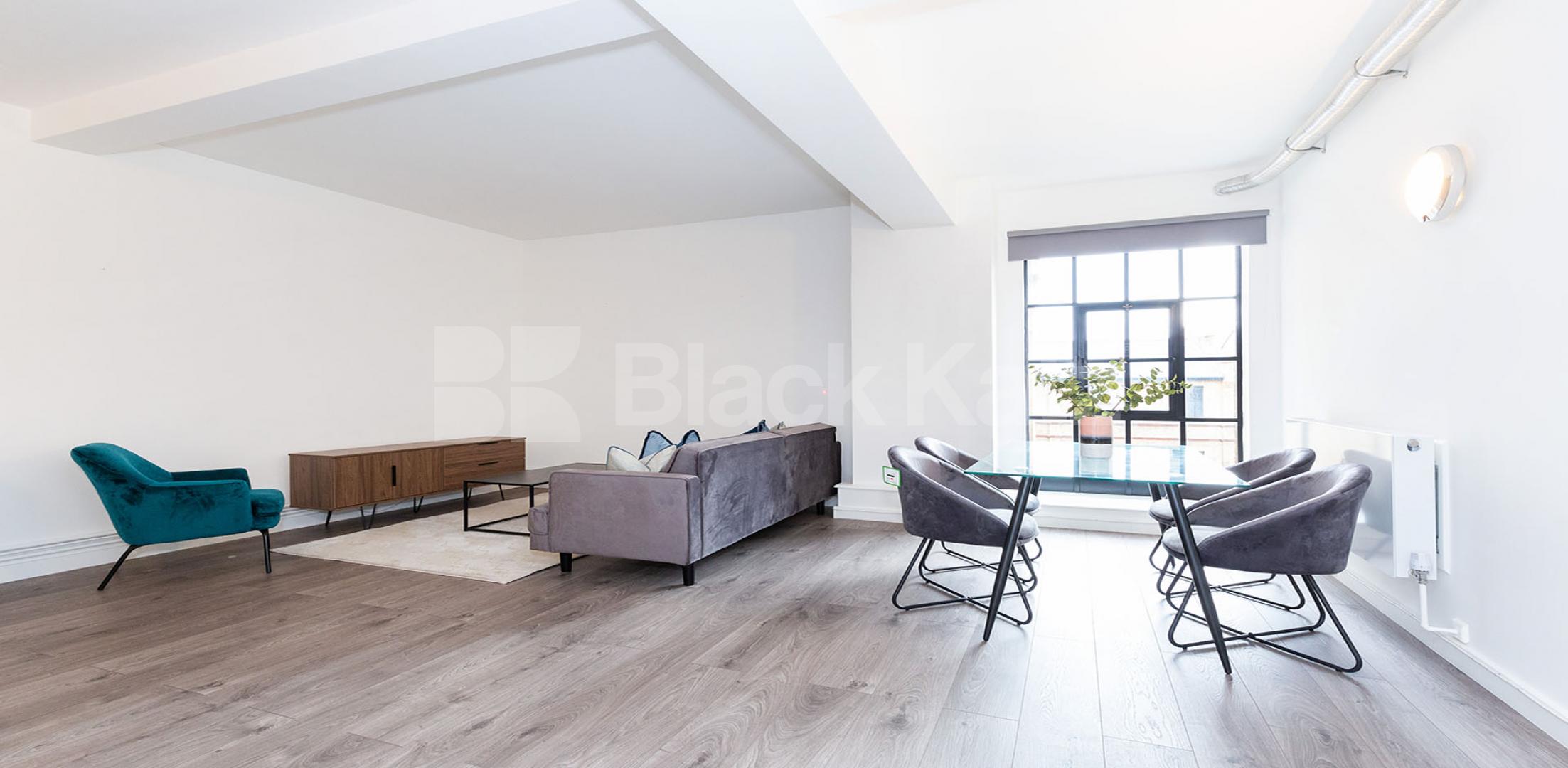 			REFURBISHED 2 BED WAREHOUSE APARTMENT , 2 Bedroom, 1 bath, 1 reception Apartment			 SPRINGFIELD HOUSE LOFTS-TYSSEN STREET, DALSTON/HAGGERSTON